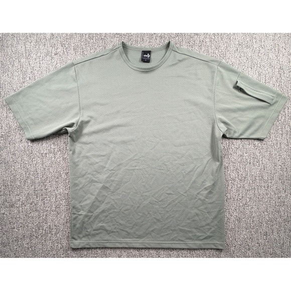 Levi's SilverTab Other - SilverTab Levi Strauss T-Shirt Mens L Green Mesh Sleeve Pocket Vintage‎ Y2K 322M